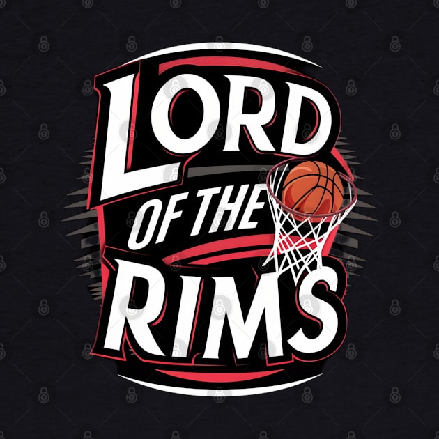 Lord of the Rims - Basketball - Funny by Fenay-Designs